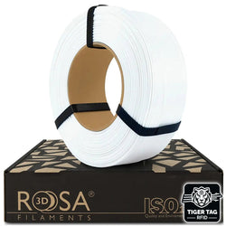 Rosa3D - PLA Starter - Blanc Neige (Winter White) - 1,75 mm - 1 kg Refill avec RFID TigerTag