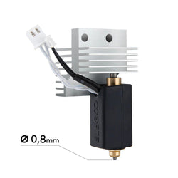Elegoo - Centauri Carbon - Kit de Hotend Extrudeur Assemblé (Assembled Extruder Hotend Kit) - 0,8 mm