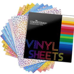 TeckWrapCraft - Opal Pattern - Vinyle Adhésif - Pack 10 feuilles