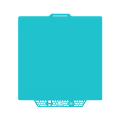 BIQU - Plateau CryoGrip Pro - Bambu Lab X1/X2/P1/P2/A1 - Bleu glacé fin - (Glacier Fine Textures)