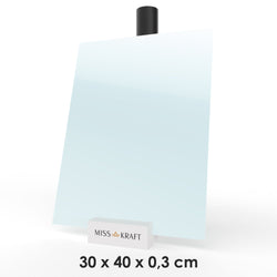 Plaque acrylique MissKraft - Pastel Gris-Bleu