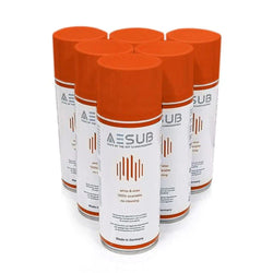 AESUB - Pack de 6 Spray Matifiant 400 ml - Orange