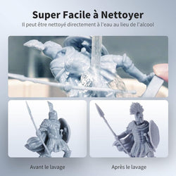 Anycubic - Water Washable Resin + - Blanc (White) - 1 kg