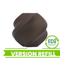 Bambu Lab - PLA Matte - Chocolat Noir (Dark Chocolate) - 1,75 mm - 1 kg Refill