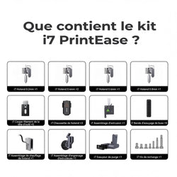 Creality - i7 - Boîte d'Accessoires et de Pièces Détachées (PrintEase Kit)