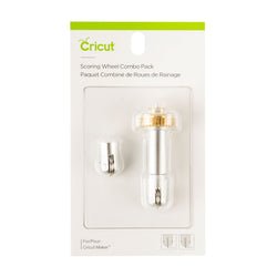 Cricut - 01/02 - 2 Roues de Rainage (Simple + Double) + Base QuickSwap