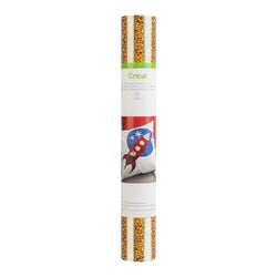 Cricut -Thermocollant (Flex) - Pailleté Holographique Or (30x61cm)