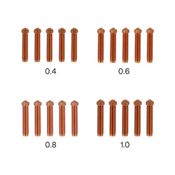 Elegoo - OrangeStorm Giga - Kit de Buse en Laiton Multi-Taille (Nozzle)