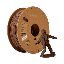 Polymaker - PolyTerra PLA - Marron Armée