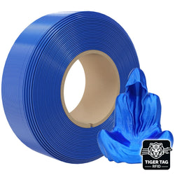 Jamg He - PLA Silk - Bleu (Blue) - 1,75 mm - 1 kg - Refill avec RFID TigerTag