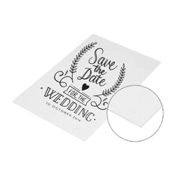 MissKraft - Sublimation - 5 Plaques en aluminium - Blanc Brillant - 200 x 300 mm