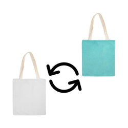 MissKraft - Sublimation - Sac en Peluche - 34 x 37 cm  - Vert