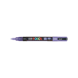 POSCA - Marqueur Pointe Conique Fine - Violet Pailleté