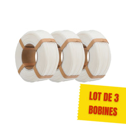 Pack Refill eSun - 3x PLA-HS High Speed Blanc
