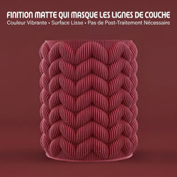 Panchroma PLA - Mat Rouge Bordeaux (Matte Wine Burgundy) - 1,75 mm - 1 kg