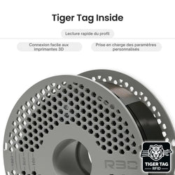 R3D - PETG High-Speed - Noir (Black) - 1,75 mm - 1 kg avec RFID TigerTag