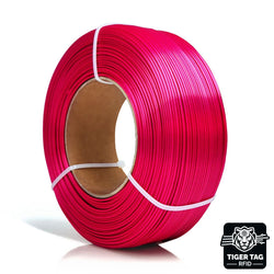 Rosa3D - PLA Silk - Fushia - 1,75 mm - 1 kg Refill avec RFID TigerTag