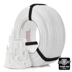 Rosa3D - PLA Speed - Blanc Marbre Mat (Matt Marble Carrara) - 1,75 mm - 1 kg Refill avec RFID TigerTag