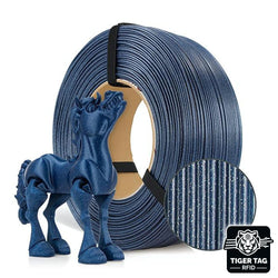 Rosa3D - PLA Galaxy - Bleu Marine (Navy Blue) - 1,75 mm - 1 kg Refill avec RFID TigerTag
