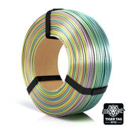 Rosa3D - PLA Rainbow - Arc-en-ciel soyeux (Silk Rainbow) - 1,75 mm - 1 kg Refill avec RFID TigerTag