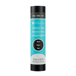 Silhouette - Vinyle Mat - Noir (Black) - 22,9 cm x 3 m