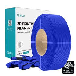 Sunlu - PLA - Bleu Klein (Klein Blue) - 1,75 mm - 1 kg - Refill avec RFID TigerTag