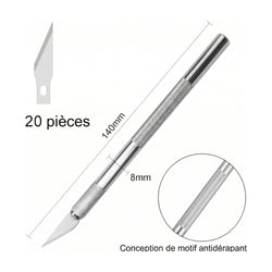 Zimple3D - lot de 2 Cutter de précision