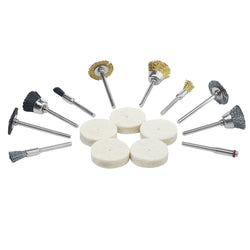 ParkSide - Set de brosses et de disques de polissage