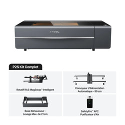 xTool - P2S 55W - Classe IV - Kit Complet